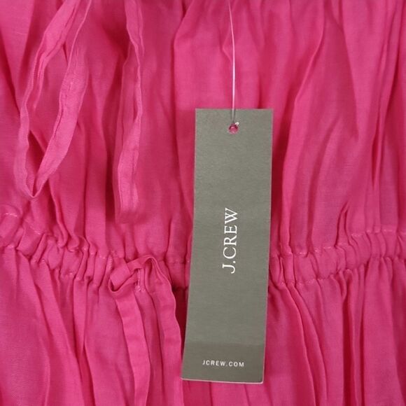J.Crew breezy cotton pink dress. Size XS - Picture 8 of 8